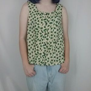 Cute Anthropologie Postmark ping pong top